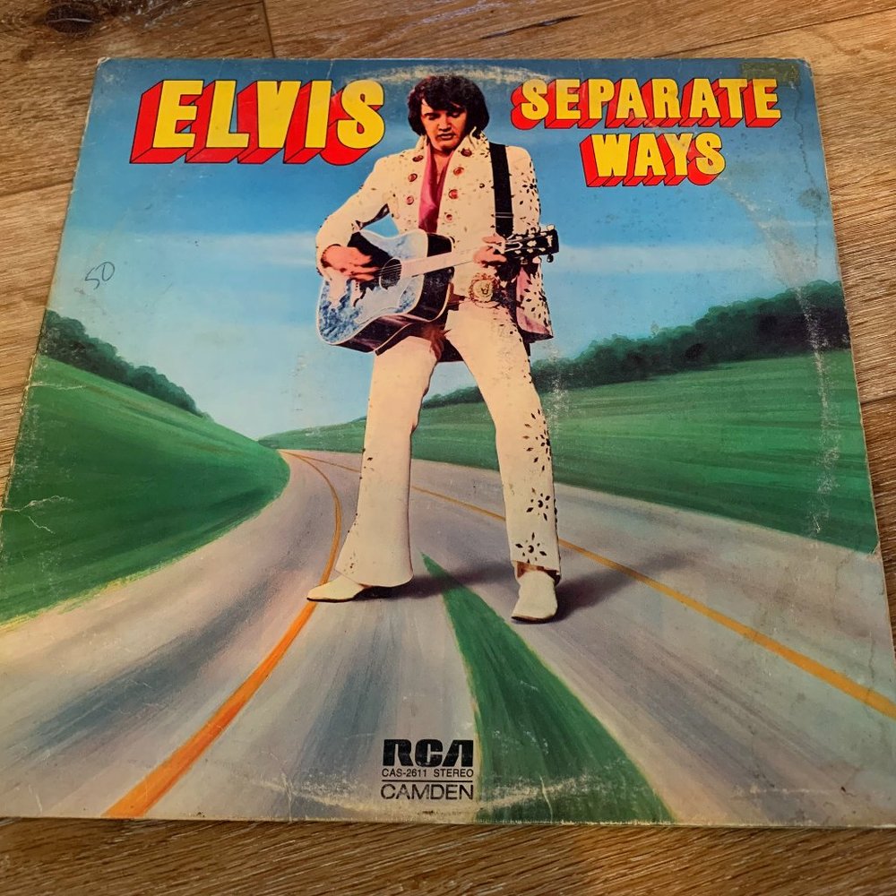 Elvis Presley's Separate Ways Vinyl Record